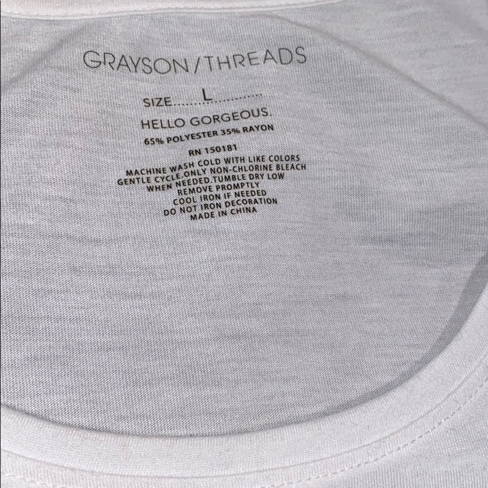Grayson / Threads Sleeveless/Muscle Tank Top - Picture 3 of 3